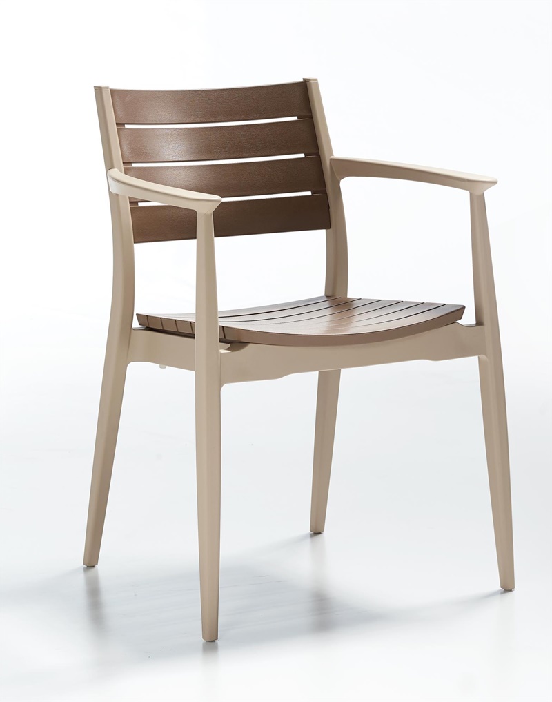 Ugostiteljska stolica  cappucino -desert  brown