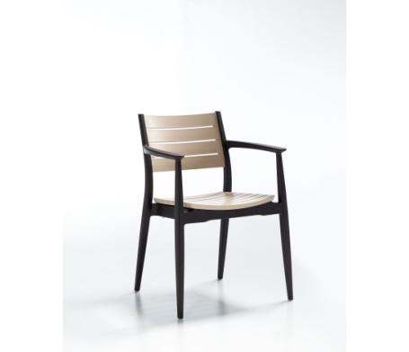 Ugostiteljska stolica Regnum Brown/Cappuccino
